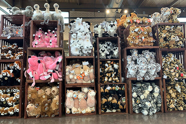 stuffed animals gift shop web - Potawatomi Zoo