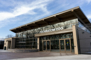 entrance to the potawatomi zoo